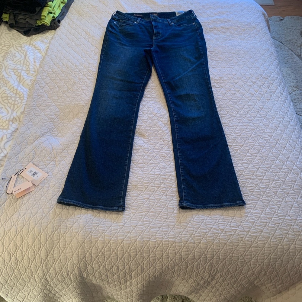 NYDJ Dark Blue Flare Jeans